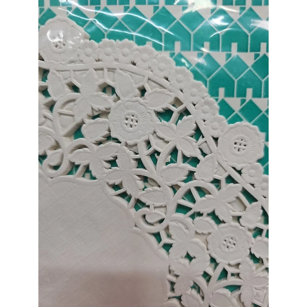 Vtg Beautihome Lace Floral 10